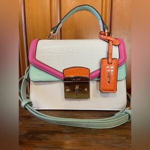 Colorblock mini bag from Aldo